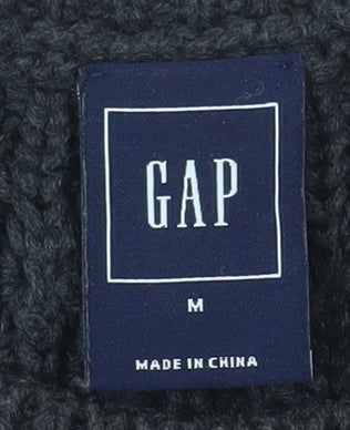 Mens UK Size M Gap Grey Pullover Jumper