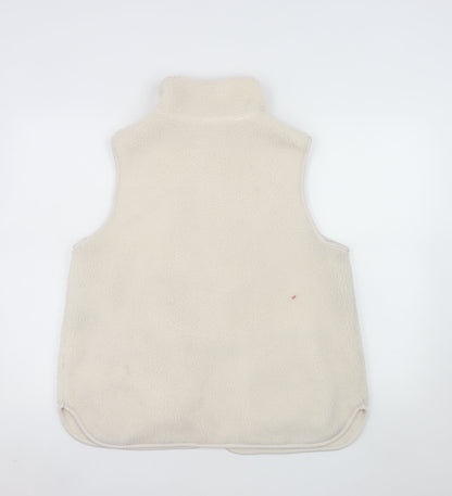 Womens UK Size 14 Marks and Spencer Beige Bodywarmer