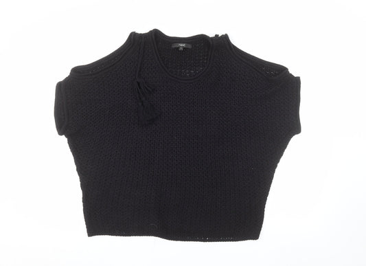 Womens UK Size M NEXT Black Pullover Jumper