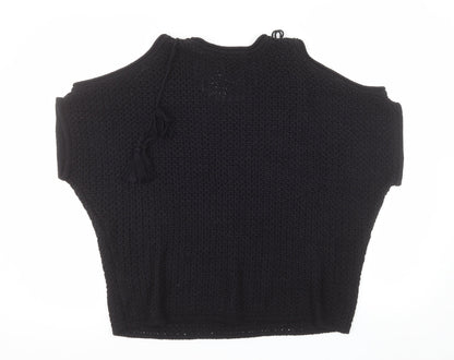 Womens UK Size M NEXT Black Pullover Jumper