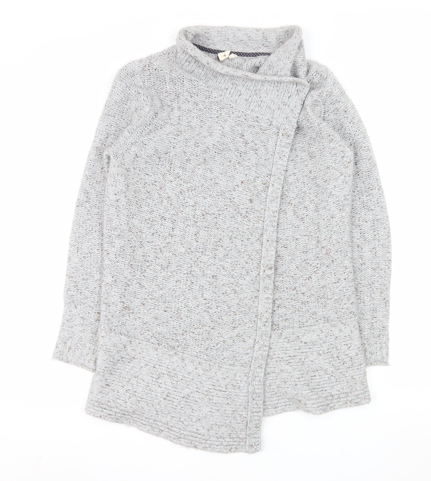 Womens UK Size 14 White Stuff Grey Cardigan Jumper