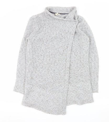 Womens UK Size 14 White Stuff Grey Cardigan Jumper