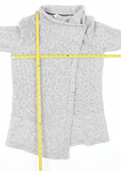 Womens UK Size 14 White Stuff Grey Cardigan Jumper