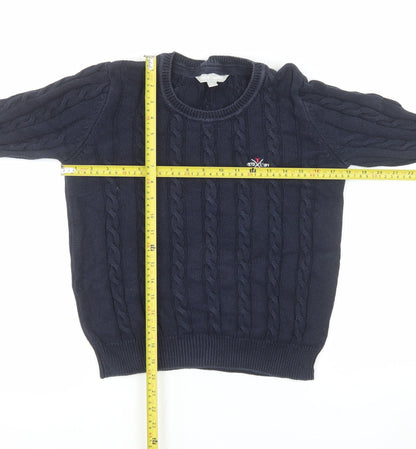 Womens UK Size M Tokyo Laundry Blue Pullover Jumper