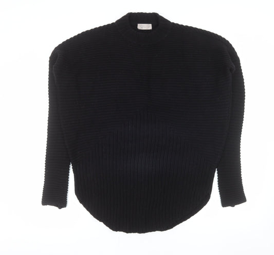 Womens UK Size 10 Label Lab Black Pullover Jumper