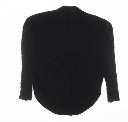 Womens UK Size 10 Label Lab Black Pullover Jumper
