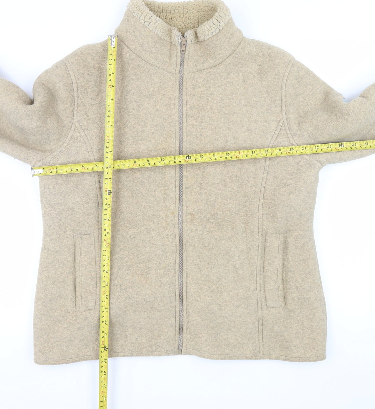 Mens UK Size 16 Jack Murphy Beige Basic Jacket