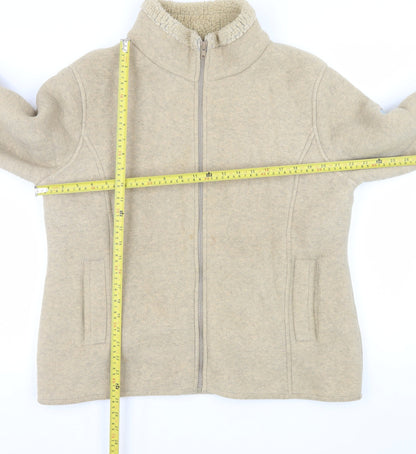 Mens UK Size 16 Jack Murphy Beige Basic Jacket