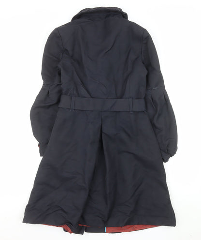 Womens UK Size 10 Ted Baker Black Trench Coat