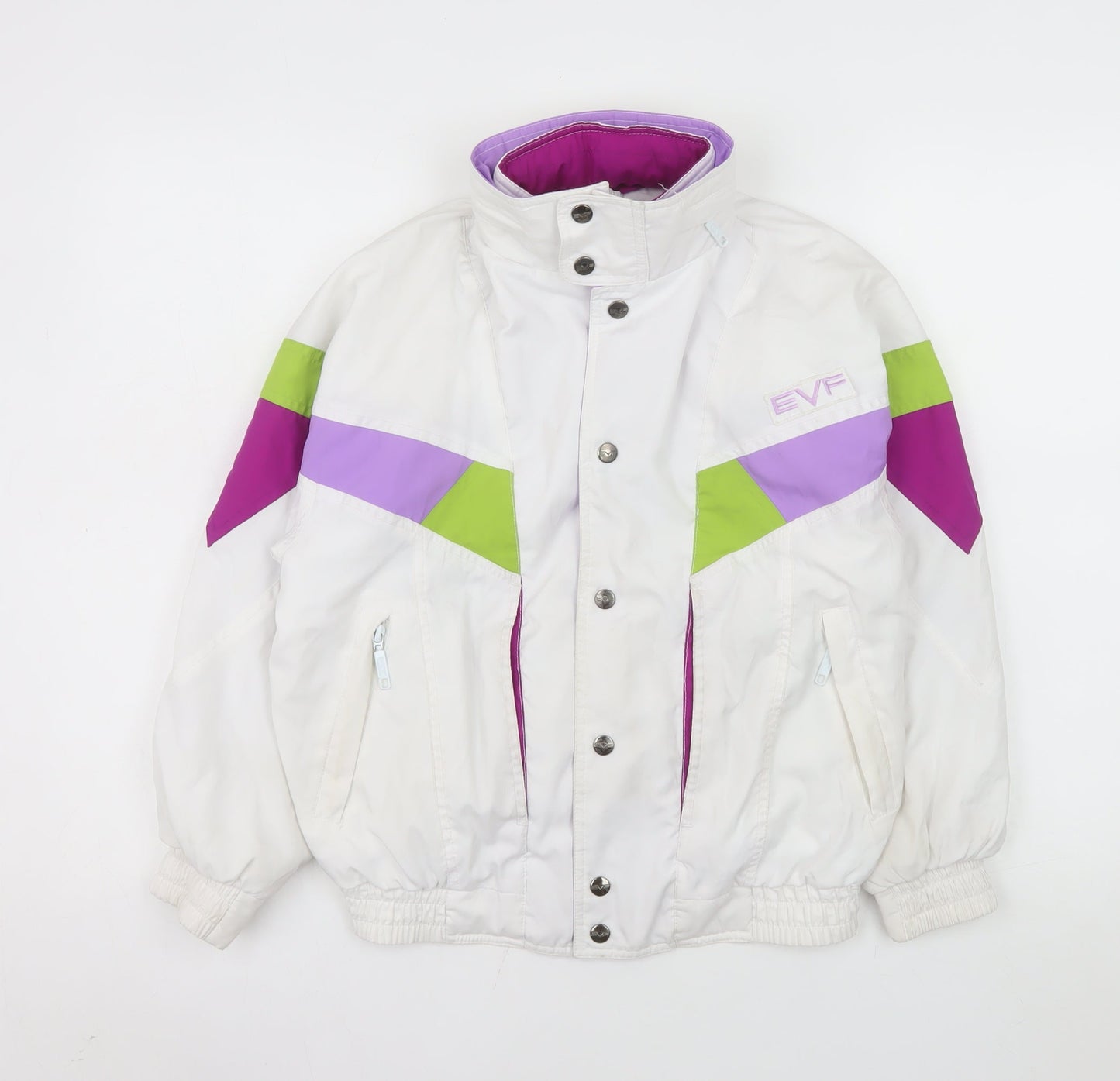 Teens UK Size 8 EVF White Ski Jacket