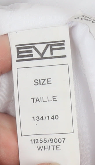 Teens UK Size 8 EVF White Ski Jacket
