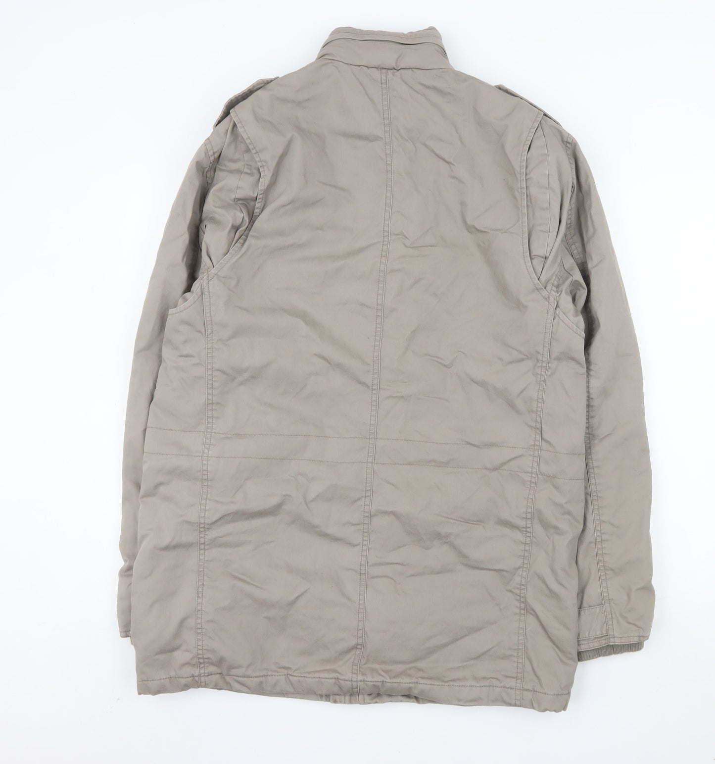 Mens UK Size M Cherokee Beige Military Jacket