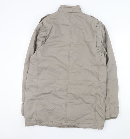 Mens UK Size M Cherokee Beige Military Jacket