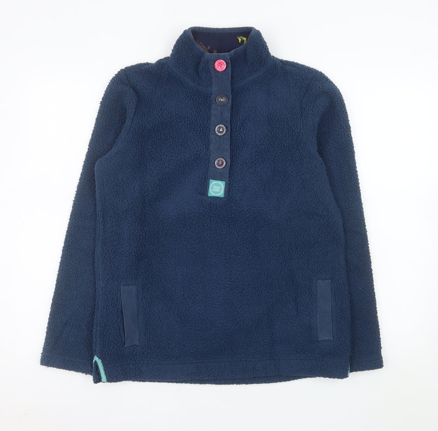 Womens UK Size 10 Joules Blue Pullover Sweatshirt