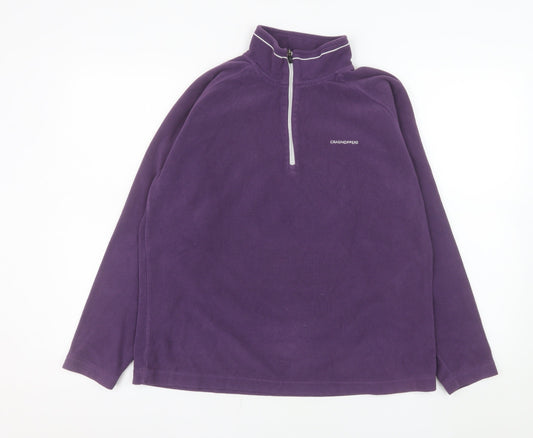 Womens UK Size 14 Craghoppers Purple Pullover Sweatshirt