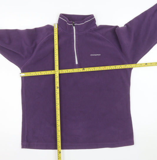 Womens UK Size 14 Craghoppers Purple Pullover Sweatshirt