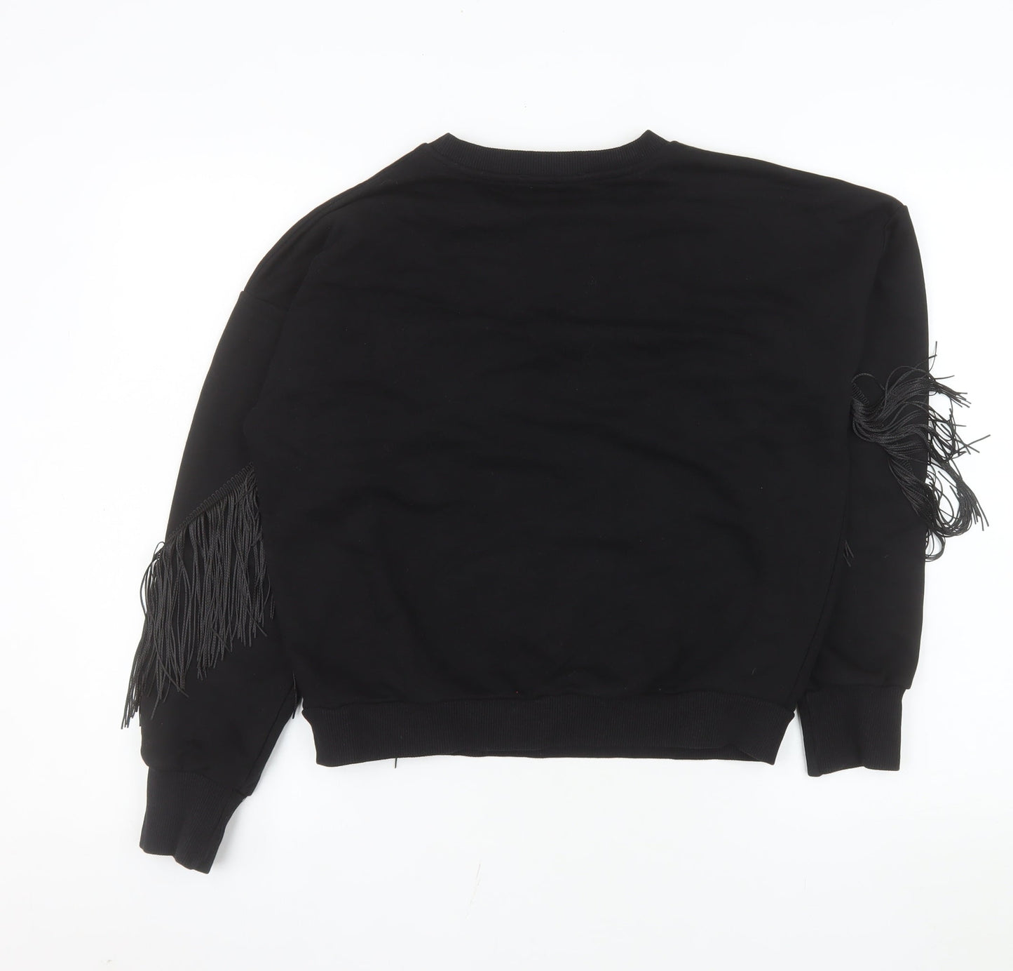 Womens UK Size 8 Warehouse Black Pullover Jumper