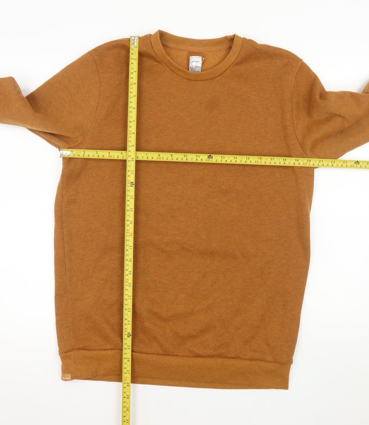 Mens UK Size XL DECATHLON Brown Pullover Jumper