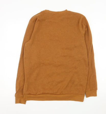 Mens UK Size XL DECATHLON Brown Pullover Jumper