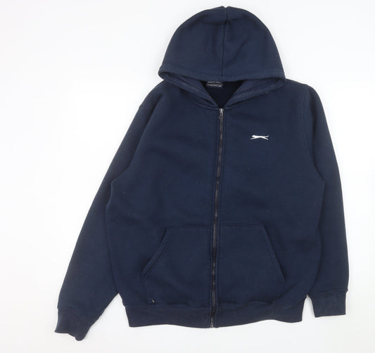 Mens UK Size M Slazenger Blue Basic Jacket