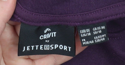 Womens UK Size S Jette Sport by Crivit Purple Pullover Sweatshirt