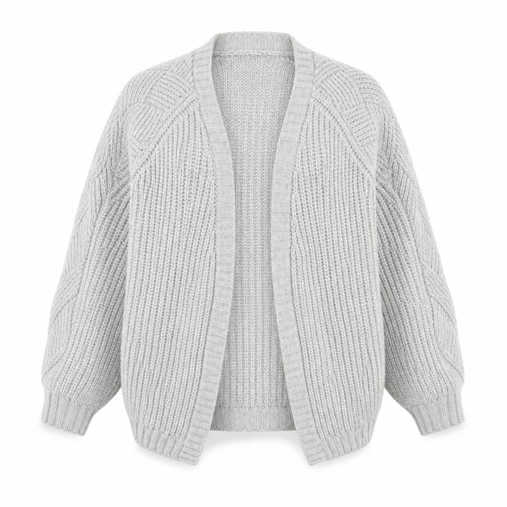 Womens UK Size M NEXT Grey Cardigan Jumper