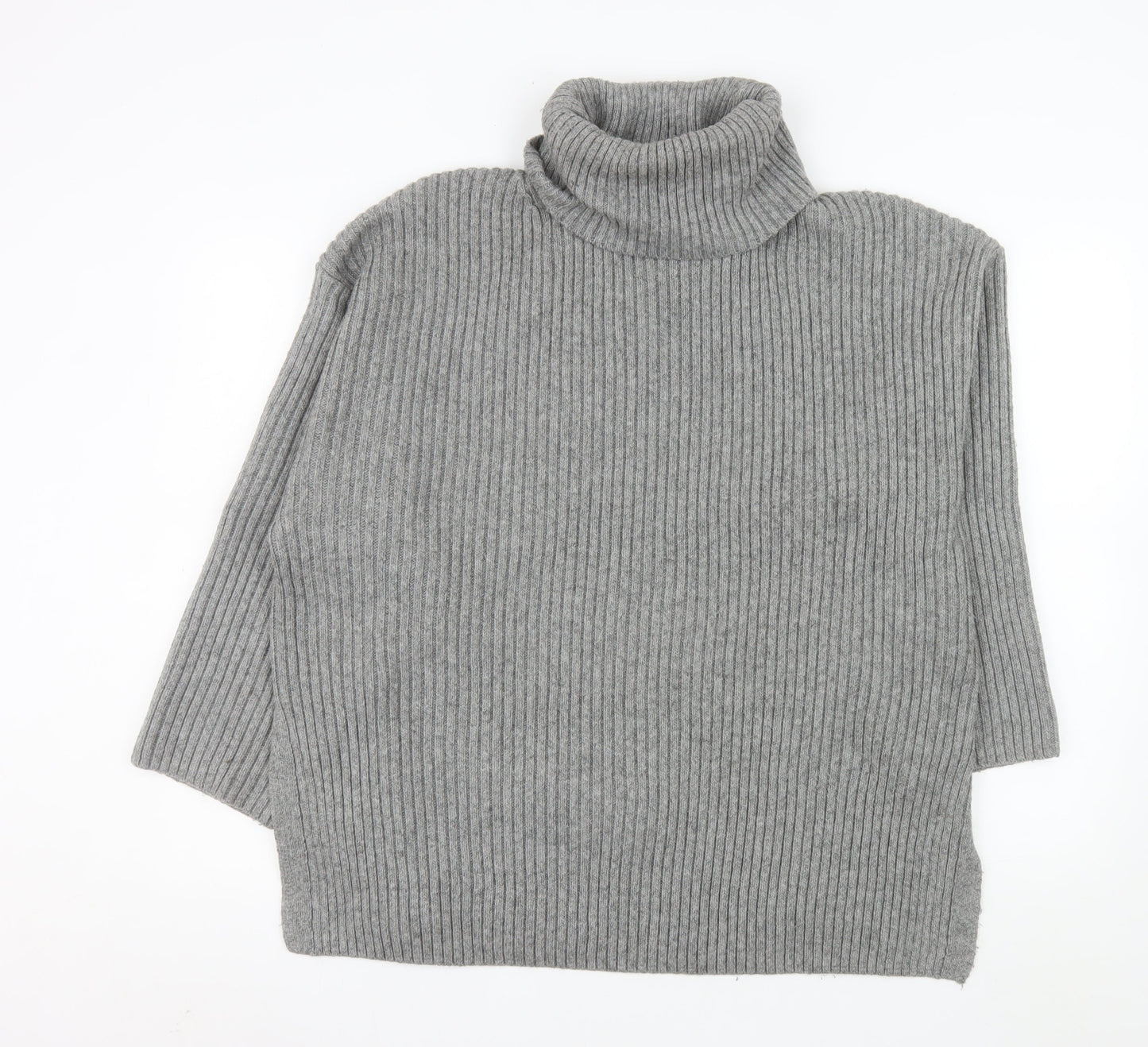Womens UK Size L H&M Grey Pullover Jumper