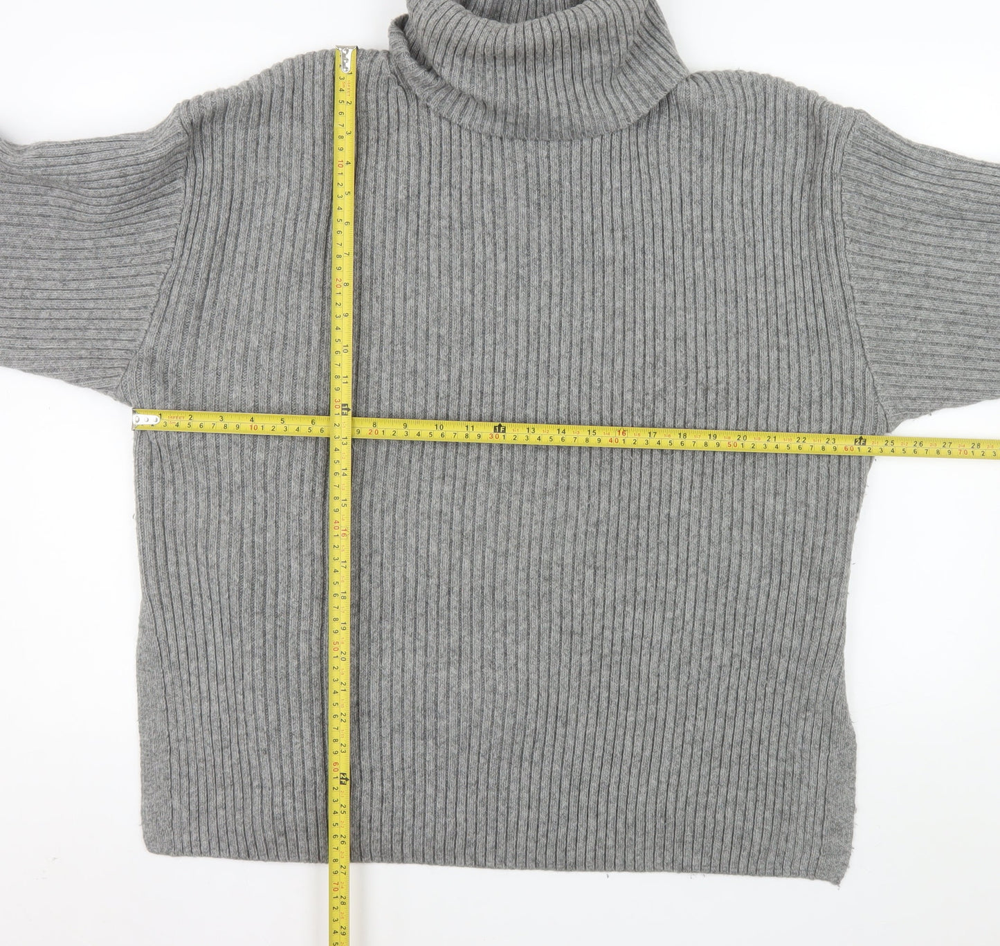 Womens UK Size L H&M Grey Pullover Jumper