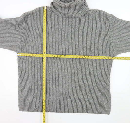 Womens UK Size L H&M Grey Pullover Jumper