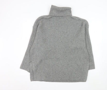 Womens UK Size L H&M Grey Pullover Jumper