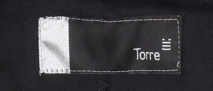 Mens UK Size 32S Torre Classic Fit Dress Pants Grey Trousers