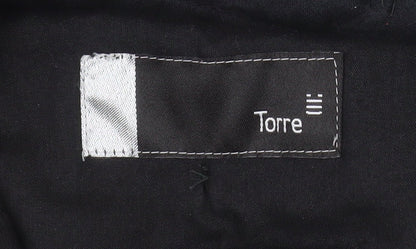 Mens UK Size 48R Torre Regular Fit Dress Pants Grey Trousers
