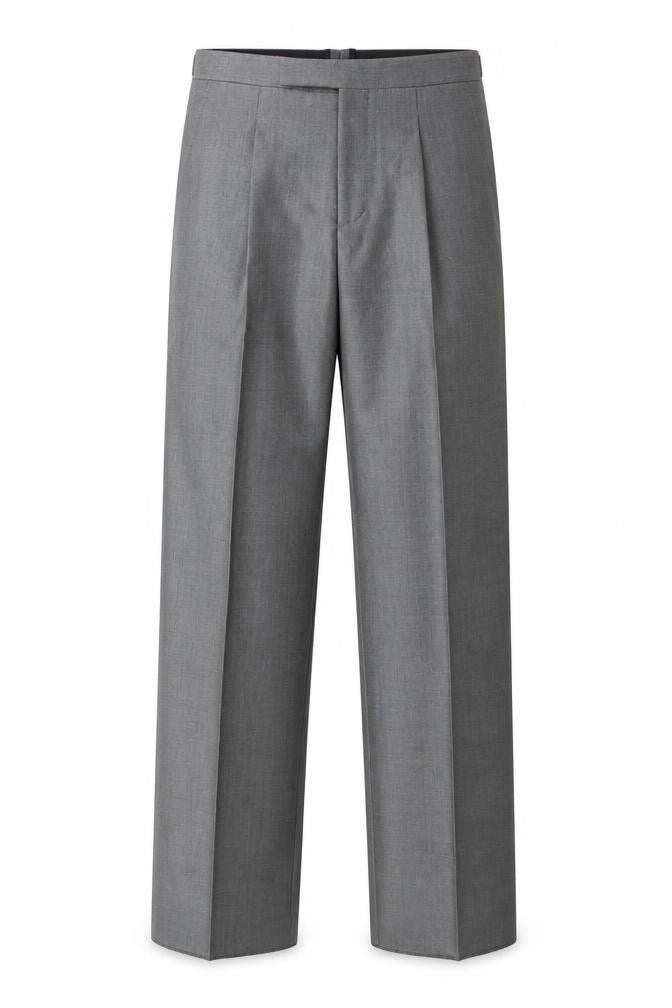 Mens UK Size XL Torre Classic Fit Dress Pants Grey Trousers
