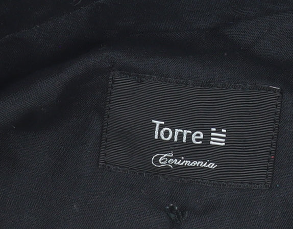 Mens UK Size XL Torre Classic Fit Dress Pants Grey Trousers
