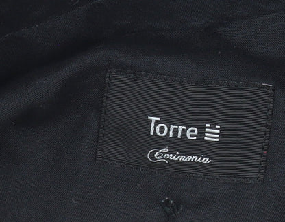 Mens UK Size XL Torre Classic Fit Dress Pants Grey Trousers