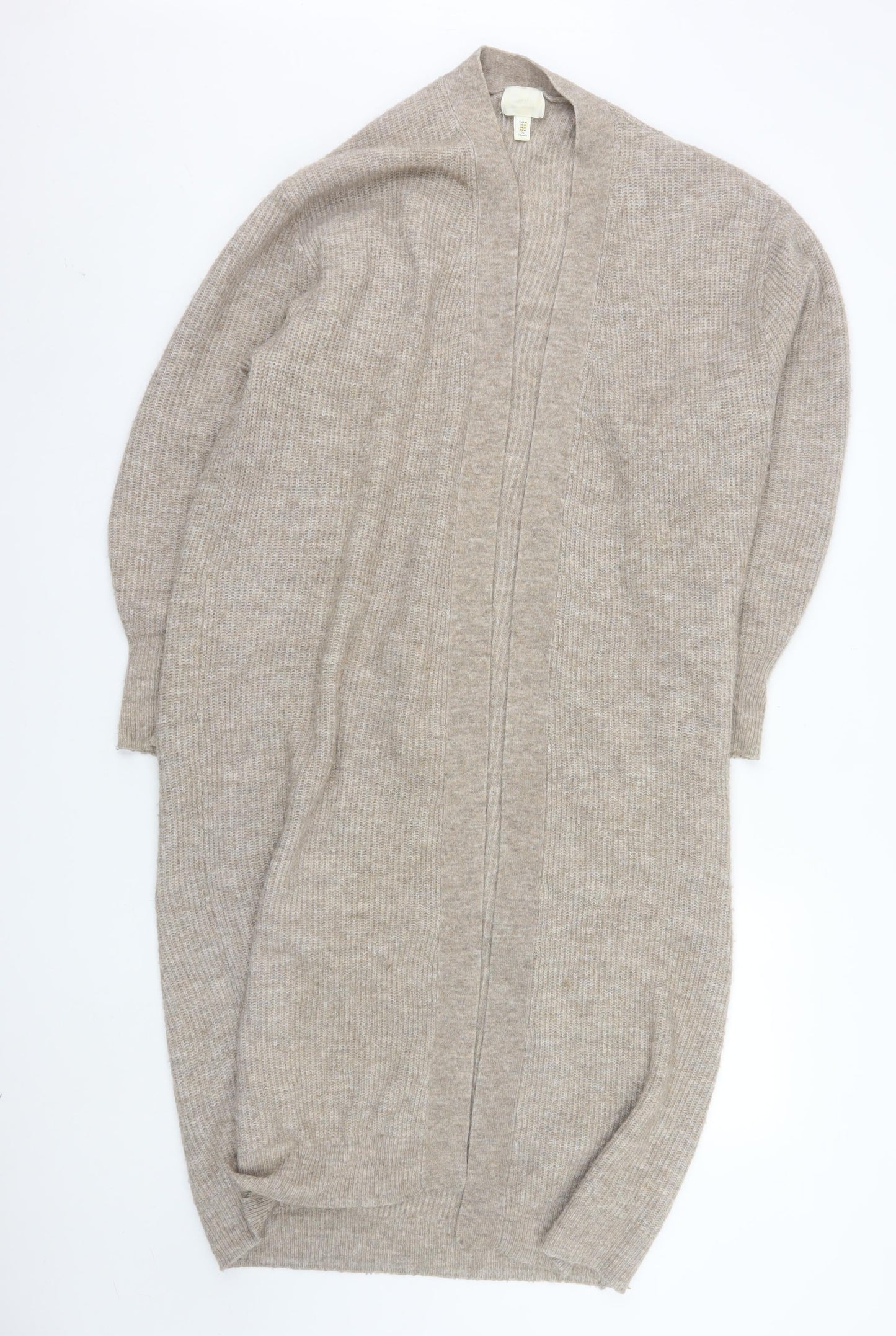 Womens UK Size 12 H&M Beige Cardigan Jumper