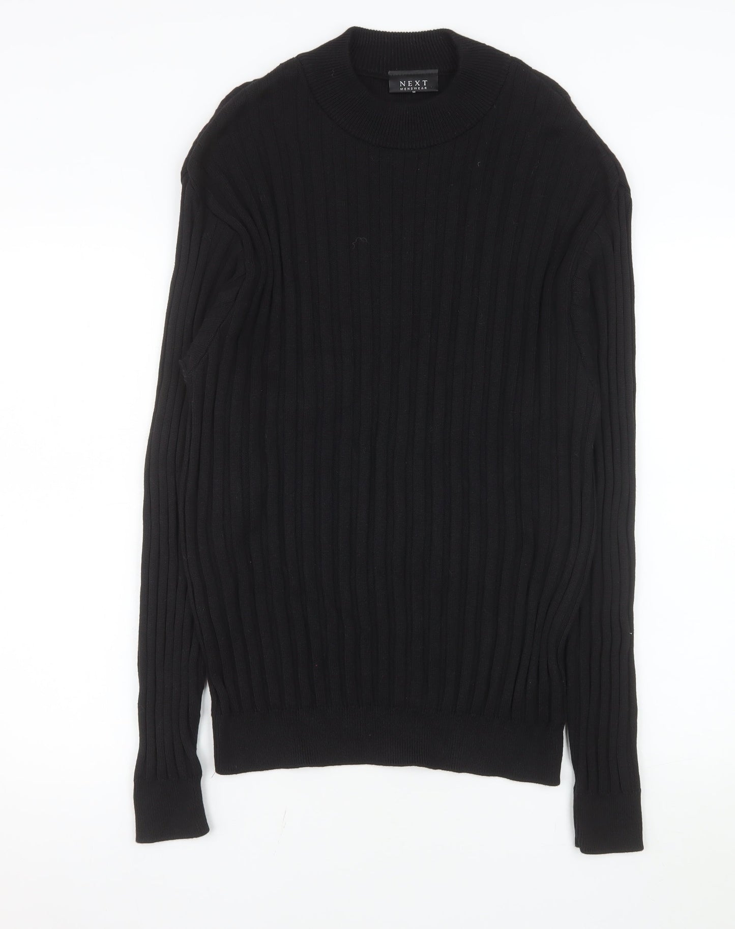 Mens UK Size M NEXT Black Pullover Jumper