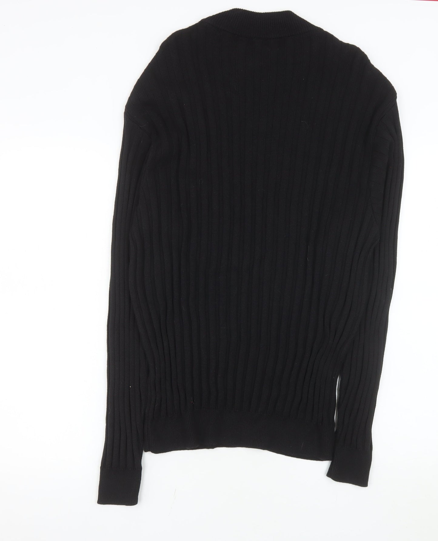 Mens UK Size M NEXT Black Pullover Jumper