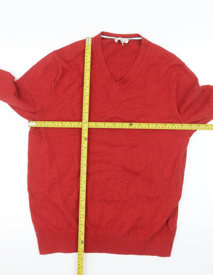 Mens UK Size M Gap Red Pullover Jumper