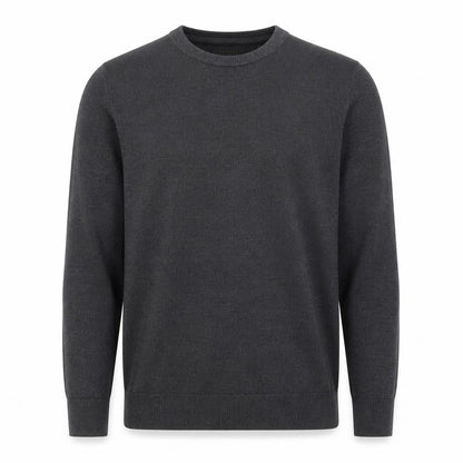 Mens UK Size L Easy Grey Pullover Jumper