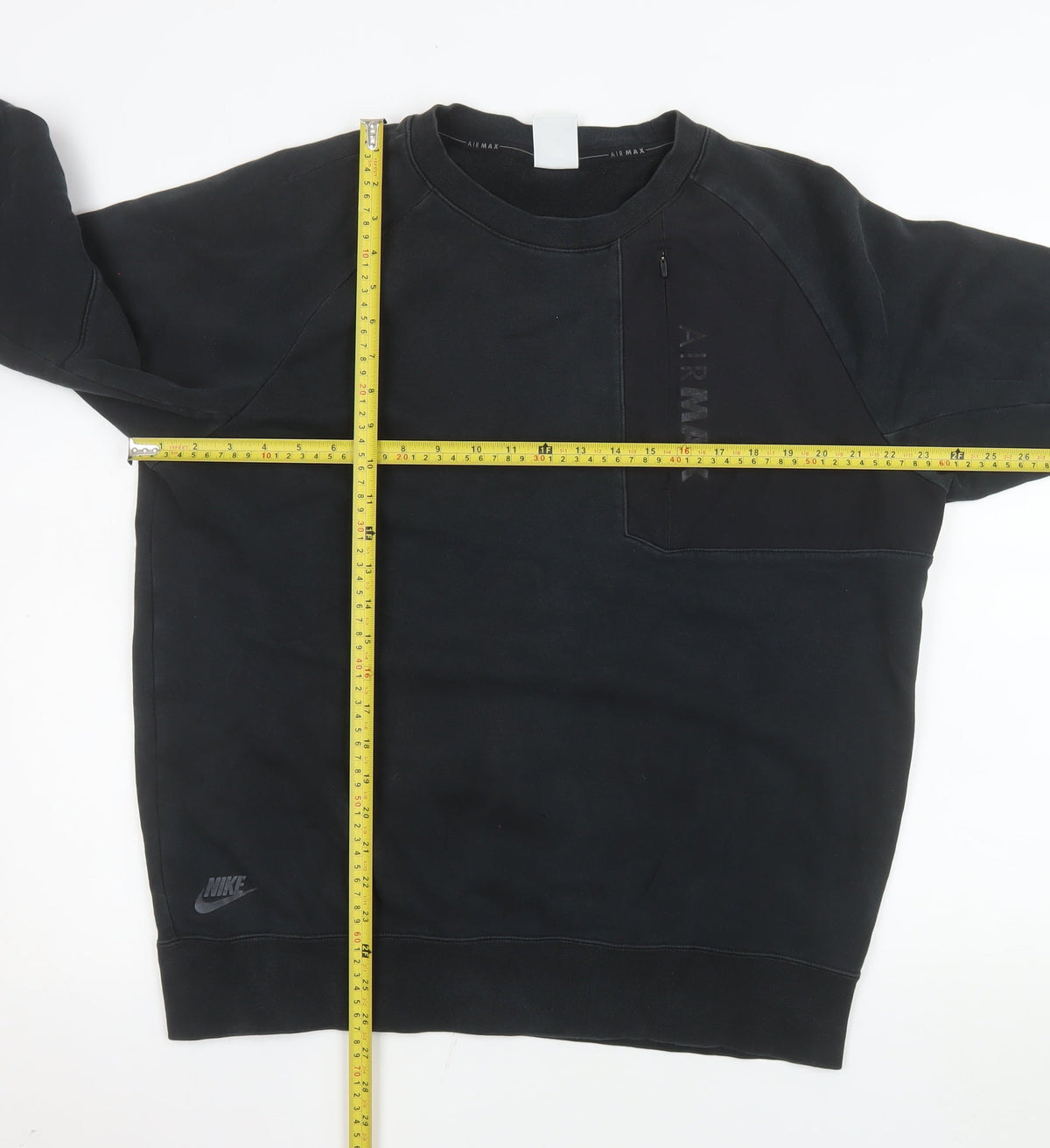 Mens UK Size L Nike Black Pullover Sweatshirt