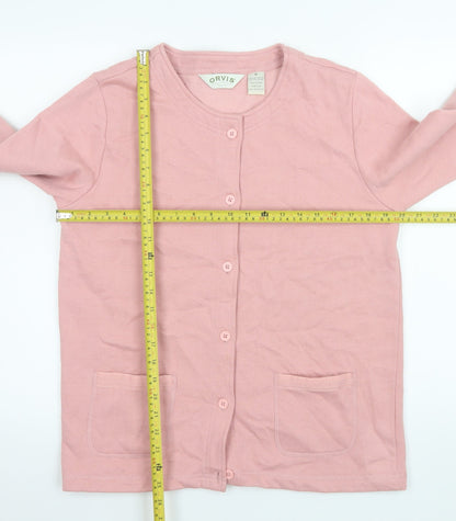 Womens UK Size M Orvis Pink Basic Jacket