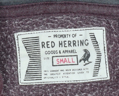 Mens UK Size S Red Herring Multicoloured Basic Jacket