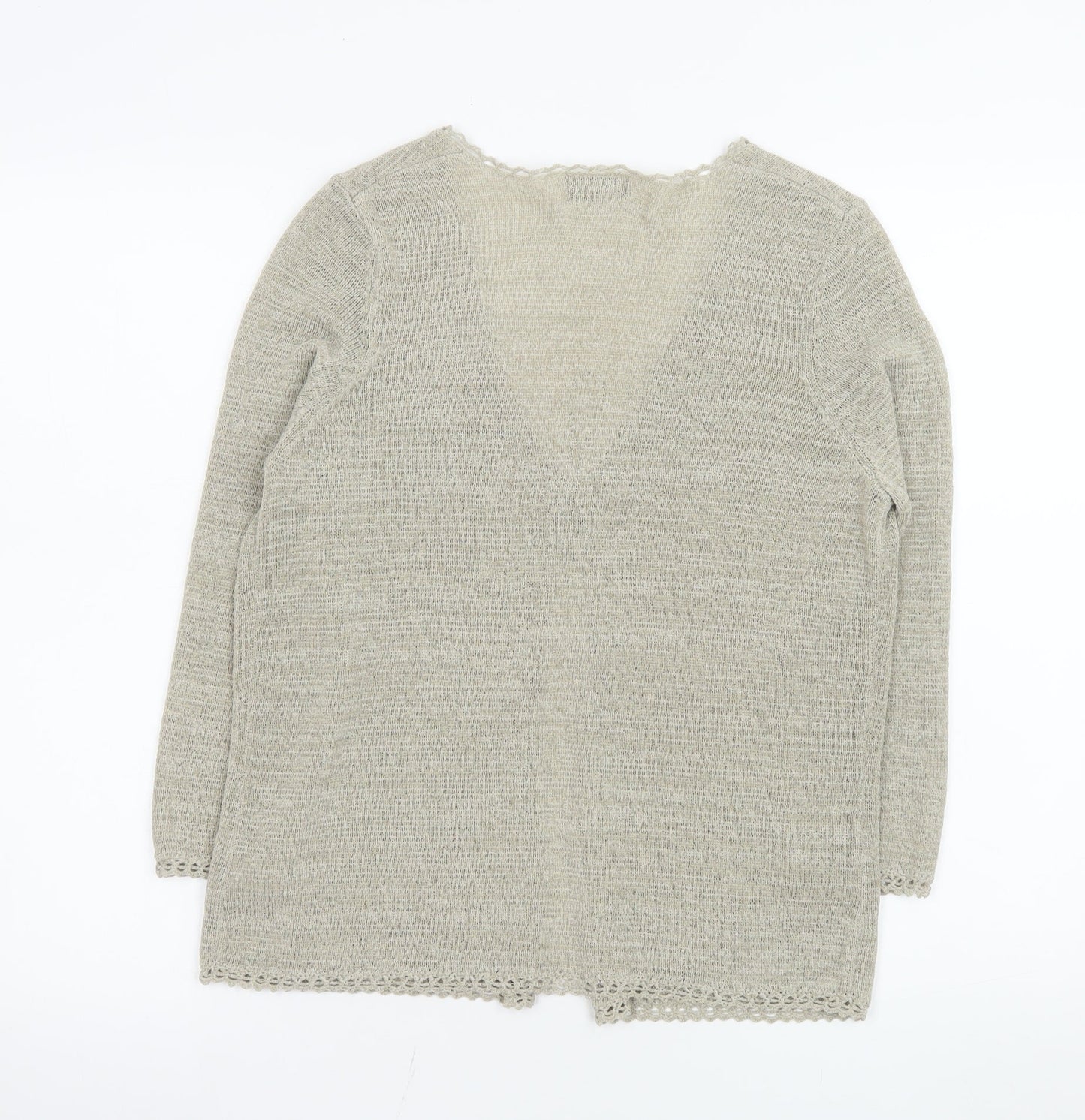 Womens UK Size 12 Florence & Fred Beige Cardigan Jumper
