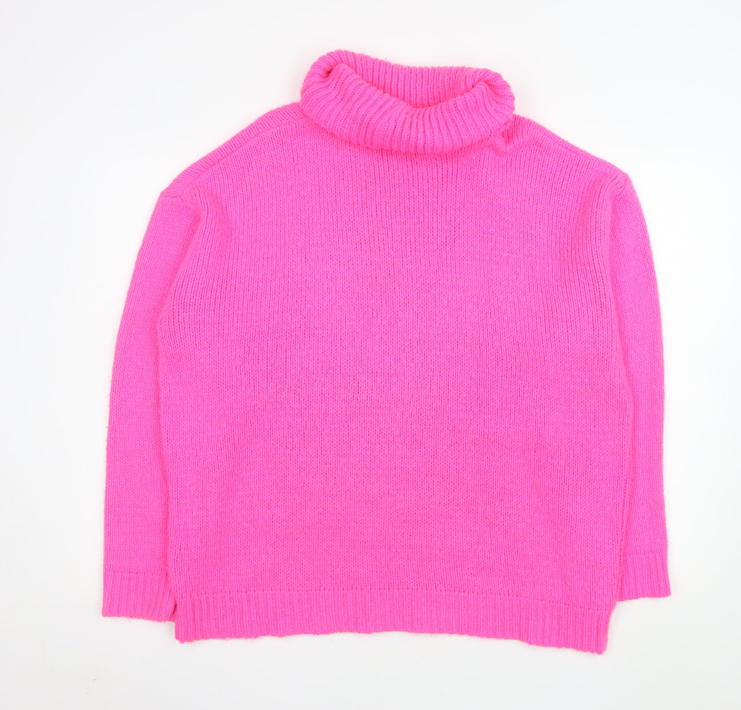 Womens UK Size S PRETTYLITTLETHING Pink Pullover Jumper