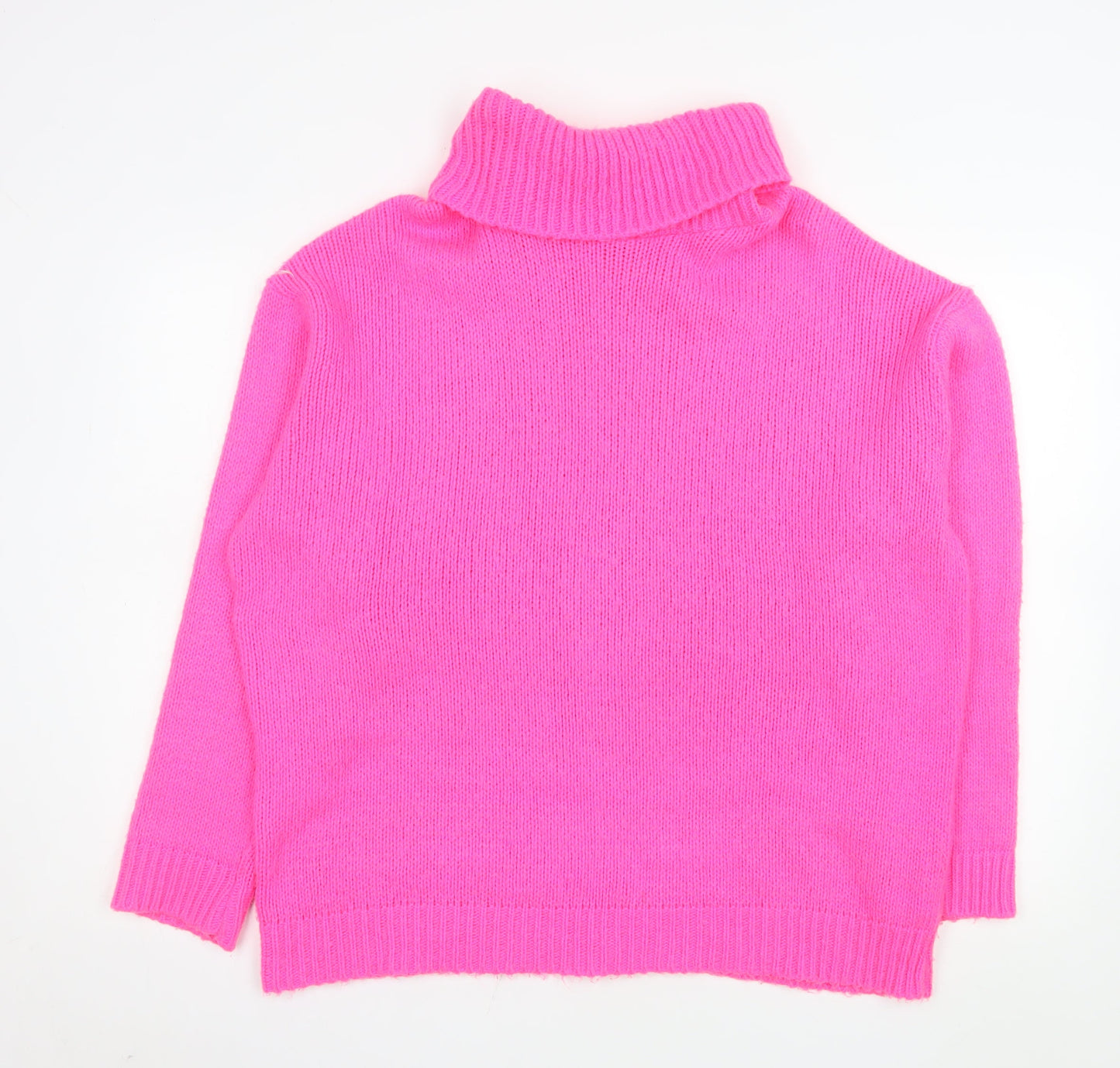 Womens UK Size S PRETTYLITTLETHING Pink Pullover Jumper