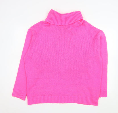 Womens UK Size S PRETTYLITTLETHING Pink Pullover Jumper
