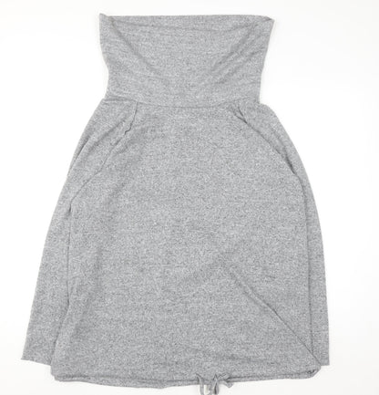 Womens UK Size 22-24 Yours Grey Pullover Sweatshirt