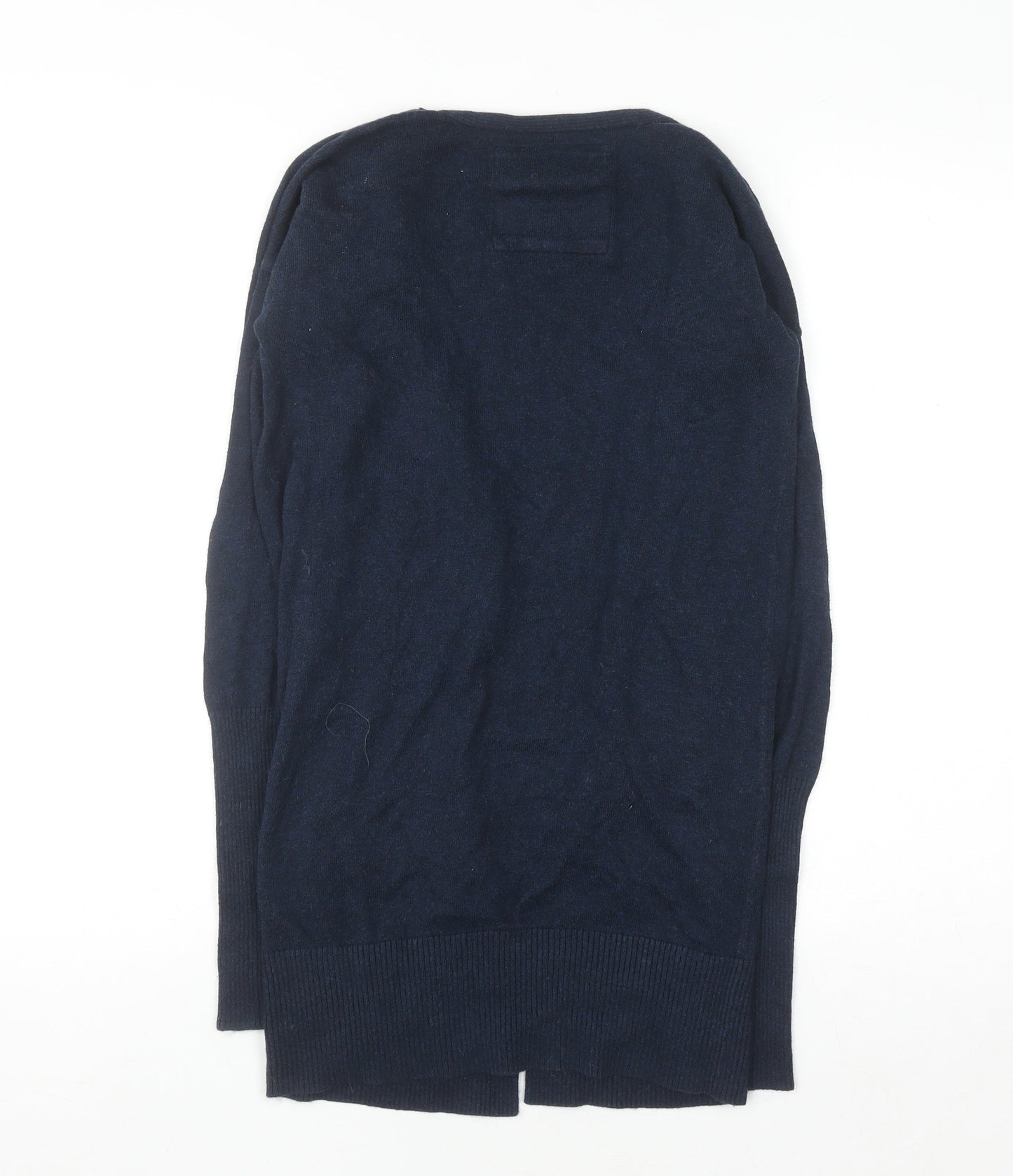 Womens UK Size XS Hollister Blue Cardigan Jumper