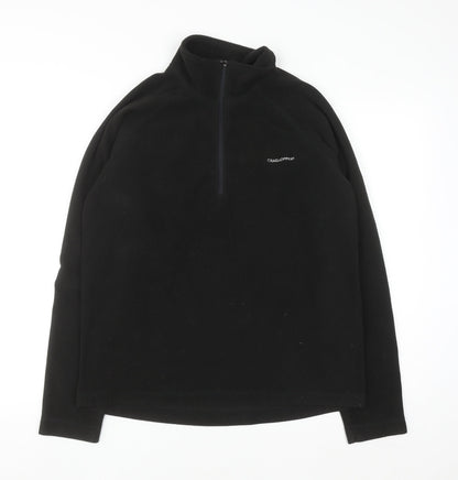 Craghoppers Men's Black Fleece 1/2 Zip Pullover Sweatshirt Size S